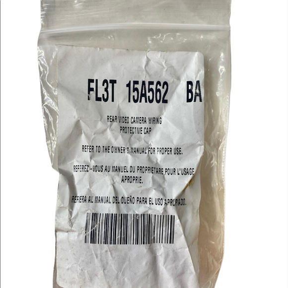 Ford Other Ford New Rear Video Backup Camera Wiring Protective Cap